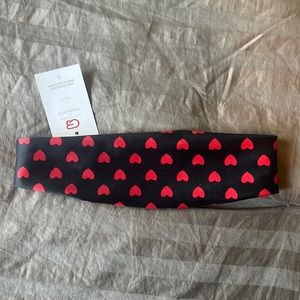 Cyclebar headband with hearts